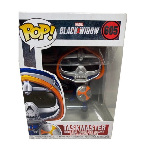 Funko Pop! Black Widow Taskmaster #605 Bobblehead - Picture 1 of 6